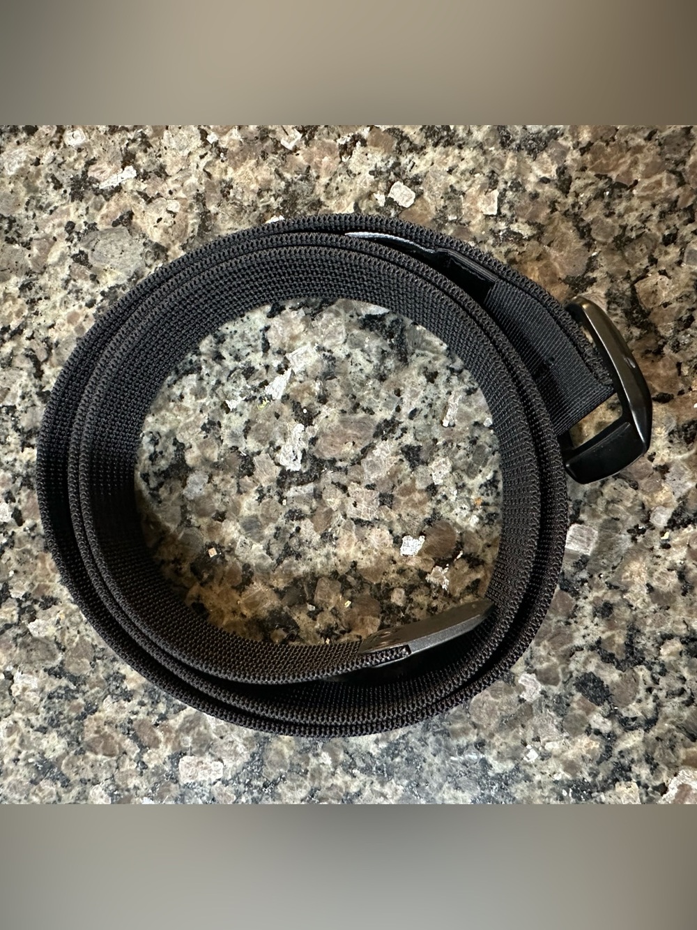 Arc'teryx Black Men's Web Belt with Low-Profile Buckle